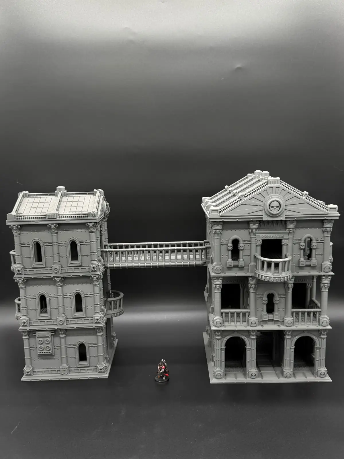 3D-geprint gothic terrein van Battle Brothers 3D
