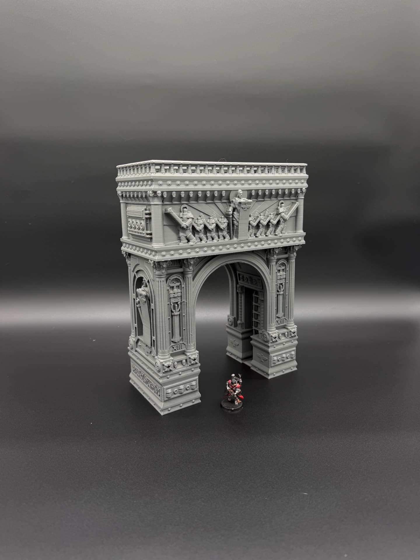 3D-geprinte triomfboog van Battle Brothers 3D